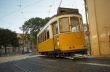 Yellow tram