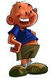 Young boy cartoon