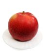 Red apple, isolated
