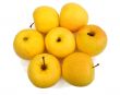Yellow apples, isolated