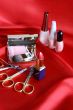 Makeup Set On Red