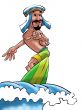 arabian surffer
