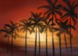 red sunset