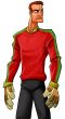 stand goalkeeper