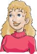 caucasian blond girl