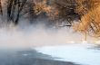 Frosty winter morning