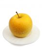 Yellow apple, isolated