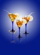 Cocktail Party On Blue