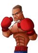 angry pugilist