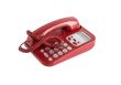 Red Telephone On White