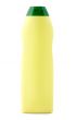 Blank yellow plastic bottle