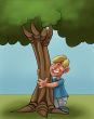 the boy and tree