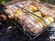 Barbeque on the bonfire