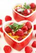 French creme brulee dessert