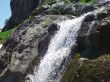Caucasus waterfall. Arhyz.