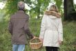 Couple in the woods