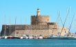 Fort Saint Nicholas, Rhodes, Greece. 