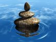 stone on water
