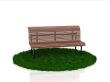 bench in grass