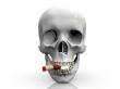 skull and cigarette