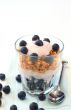 Healthy breakfast with muesli, yogurt and berries