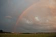 rainbow in summer