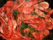 Mediterranean red shrimps