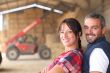 Farmer couple