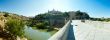Beautiful bright panoramic view of Toledo, Spain