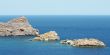 Mountain in Lindos Bay. Greece 