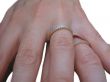 Two hands two rings and two hearts