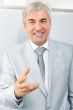 Portrait of an older businessman.