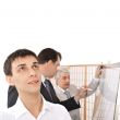 Portrait of a team planning.