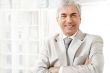 Portrait of an older businessman.