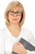 Portrait of a young attractive business woman