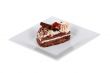 Slice of chocolate cake