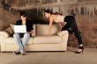 Fashion style photo of an attractive young couple
