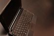 Closeup photo of a thin laptop