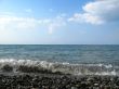Seashore of the Black sea. Summer journey
