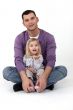 A father and his daughter.