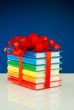 Stack of colorful books