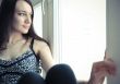 Young woman at home