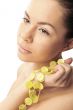 Pretty woman with yellow necklace