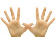 hand gestures isolated on a white