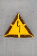 High voltage sign