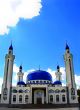 Landscape with Islam temple of South Russia