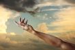 Man`s hand