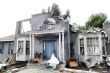 House damaged by disaster