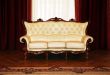 Beige sofa