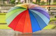 Rainbow umbrella